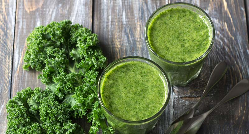 Kale greens drink